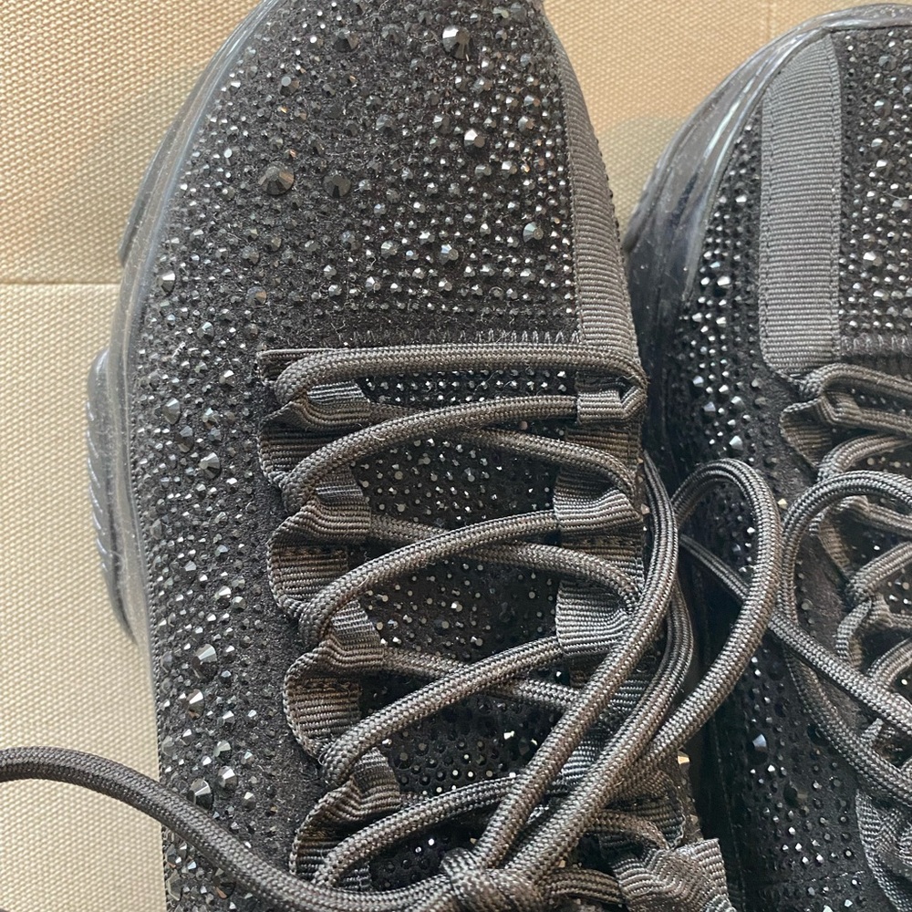 Steve Madden Black Maxima trainers - Picture 3 of 6
